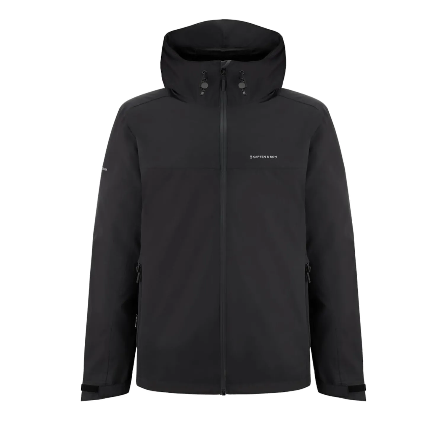 Puffer 3in1 Rain Jacket All Black