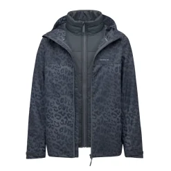 Puffer 3in1 Rain Jacket Leo Dark Grey