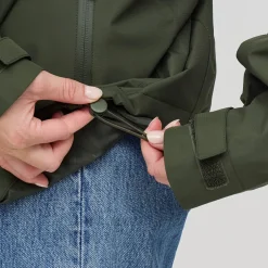 Puffer 3in1 Rain Jacket Olive
