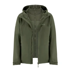 Puffer 3in1 Rain Jacket Olive