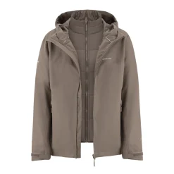 Puffer 3in1 Rain Jacket Taupe