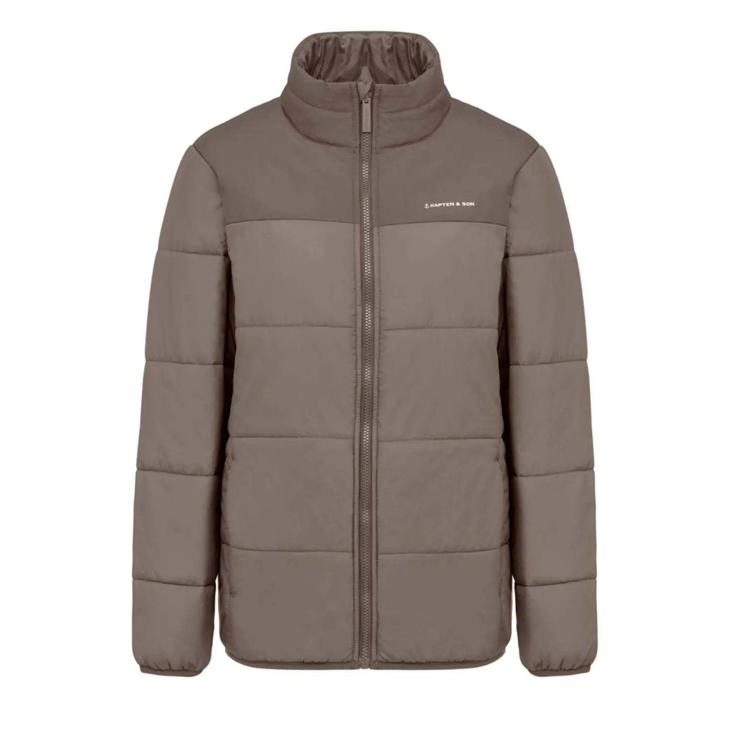 Puffer 3in1 Rain Jacket Taupe