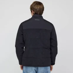 Puffer Jacket Cord All Black