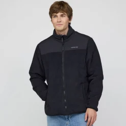 Puffer Jacket Cord All Black