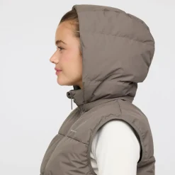 Puffer Vest Taupe