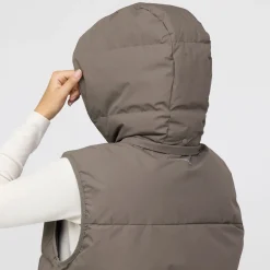 Puffer Vest Taupe