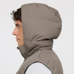 Puffer Vest Taupe