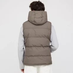 Puffer Vest Taupe