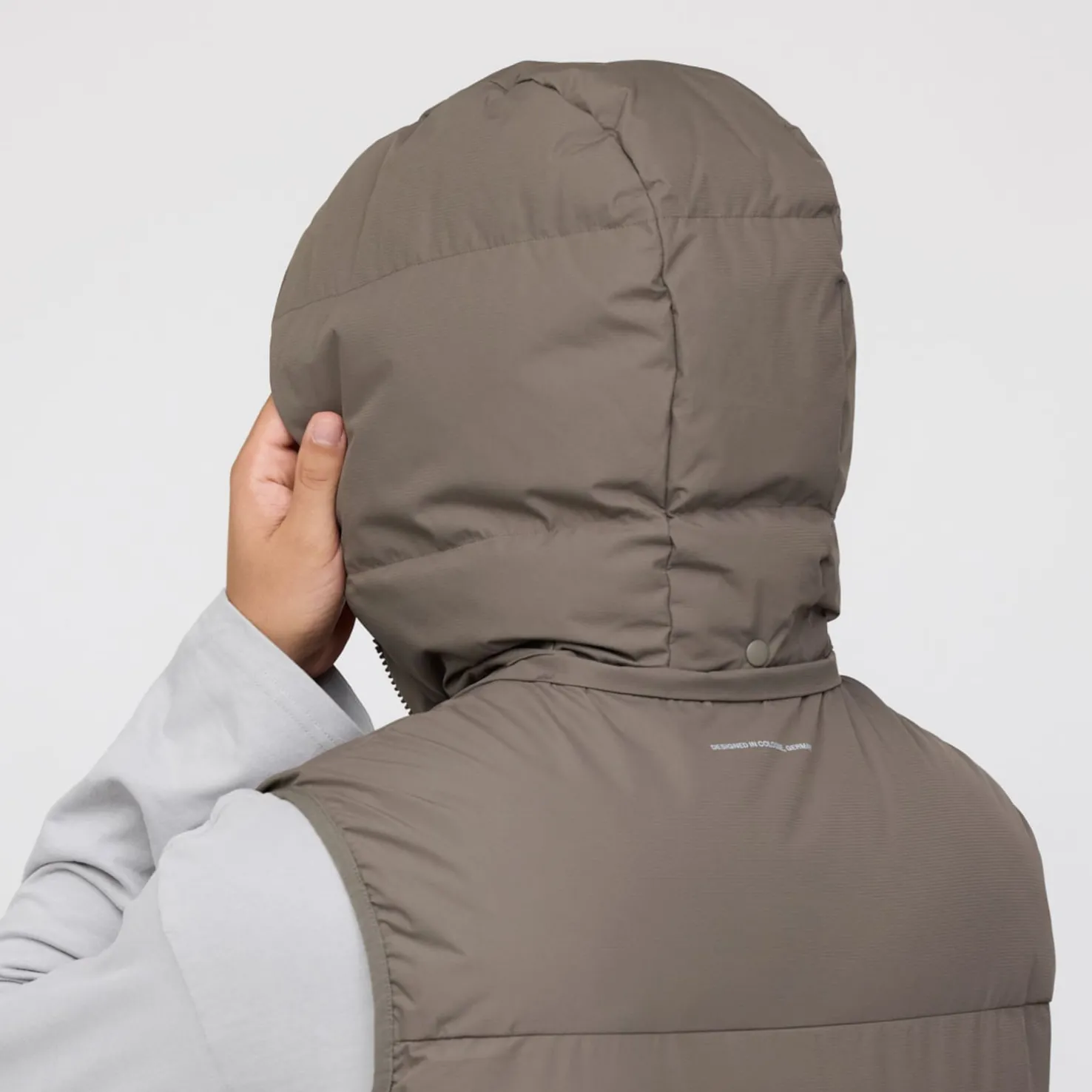 Puffer Vest Taupe