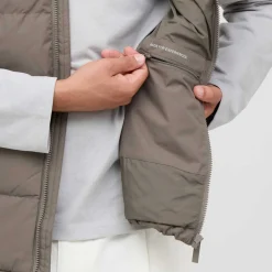 Puffer Vest Taupe