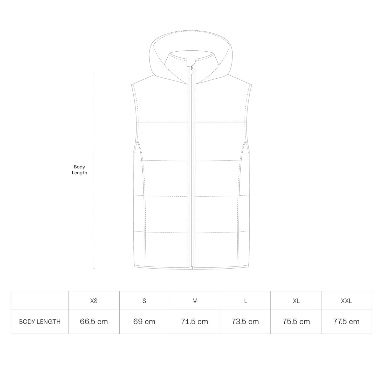 Puffer Vest Taupe