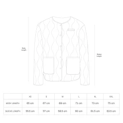 Quilted Light Puffer Jacket Khaki