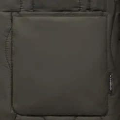 Quilted Light Puffer Jacket Khaki