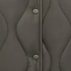 Quilted Light Puffer Jacket Khaki