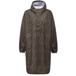 Rain Poncho Leo Dark Brown