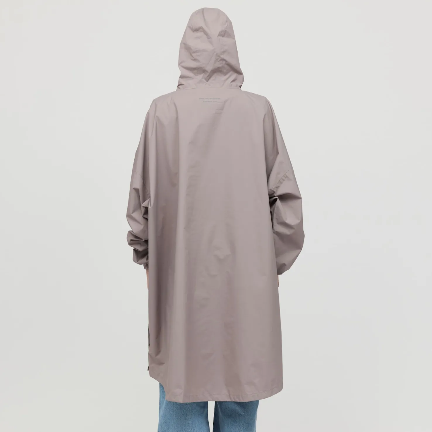 Rain Poncho Muted Rose