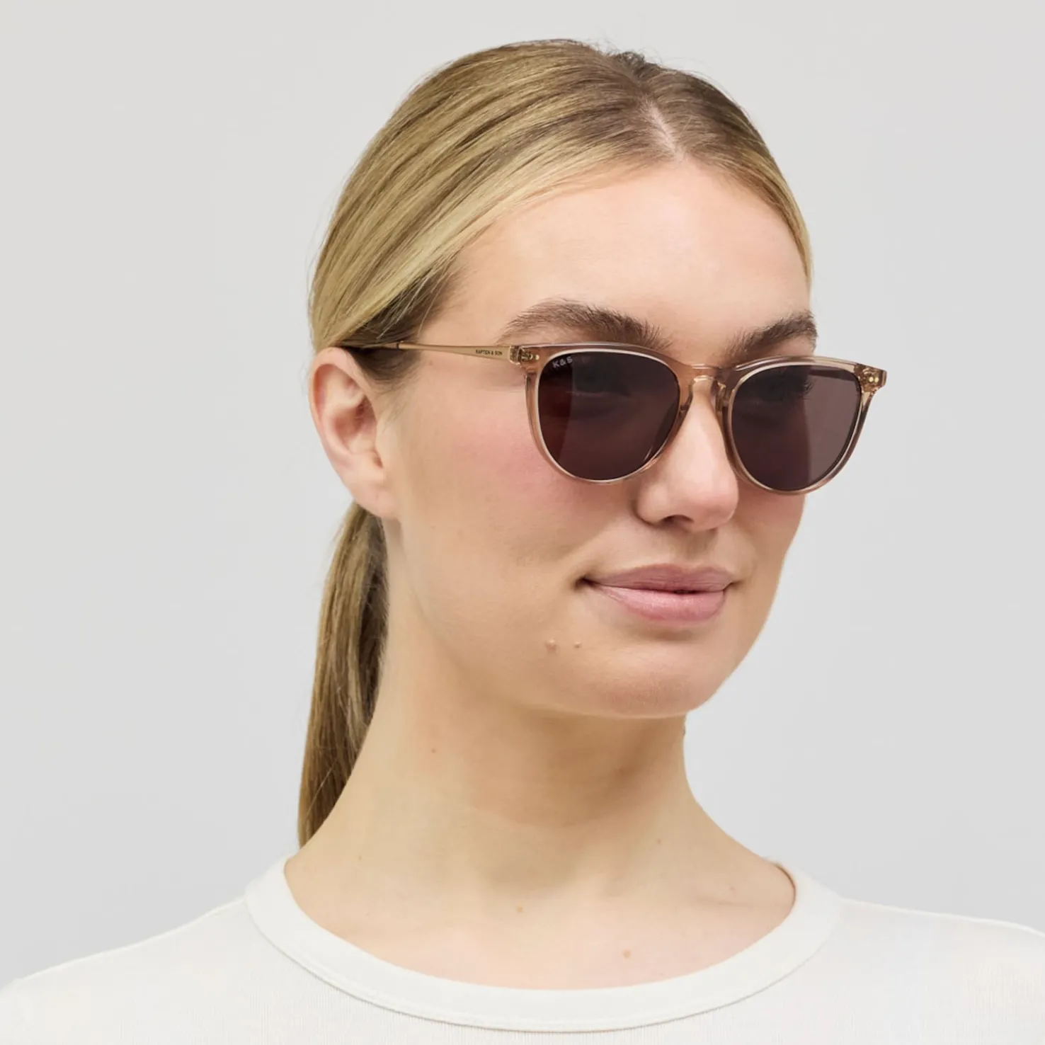 Rome Transparent Hazel Brown