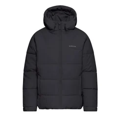 Short Winter Puffer Jacket All Black