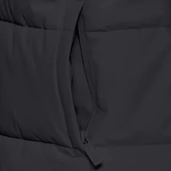 Short Winter Puffer Jacket All Black
