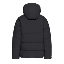 Short Winter Puffer Jacket All Black
