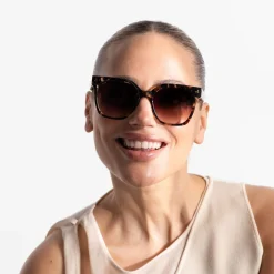 Siena Small Crystal Tortoise Brown