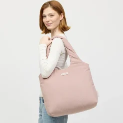 Skara Cloud Shopper Cord Rose Clay