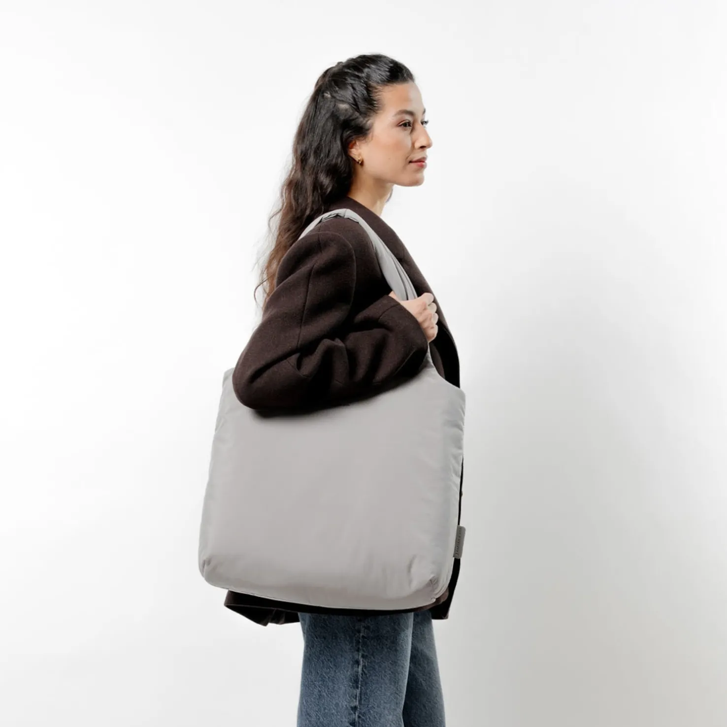 Skara Cloud Shopper Greige