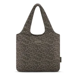 Skara Cloud Shopper Leo Dark Brown