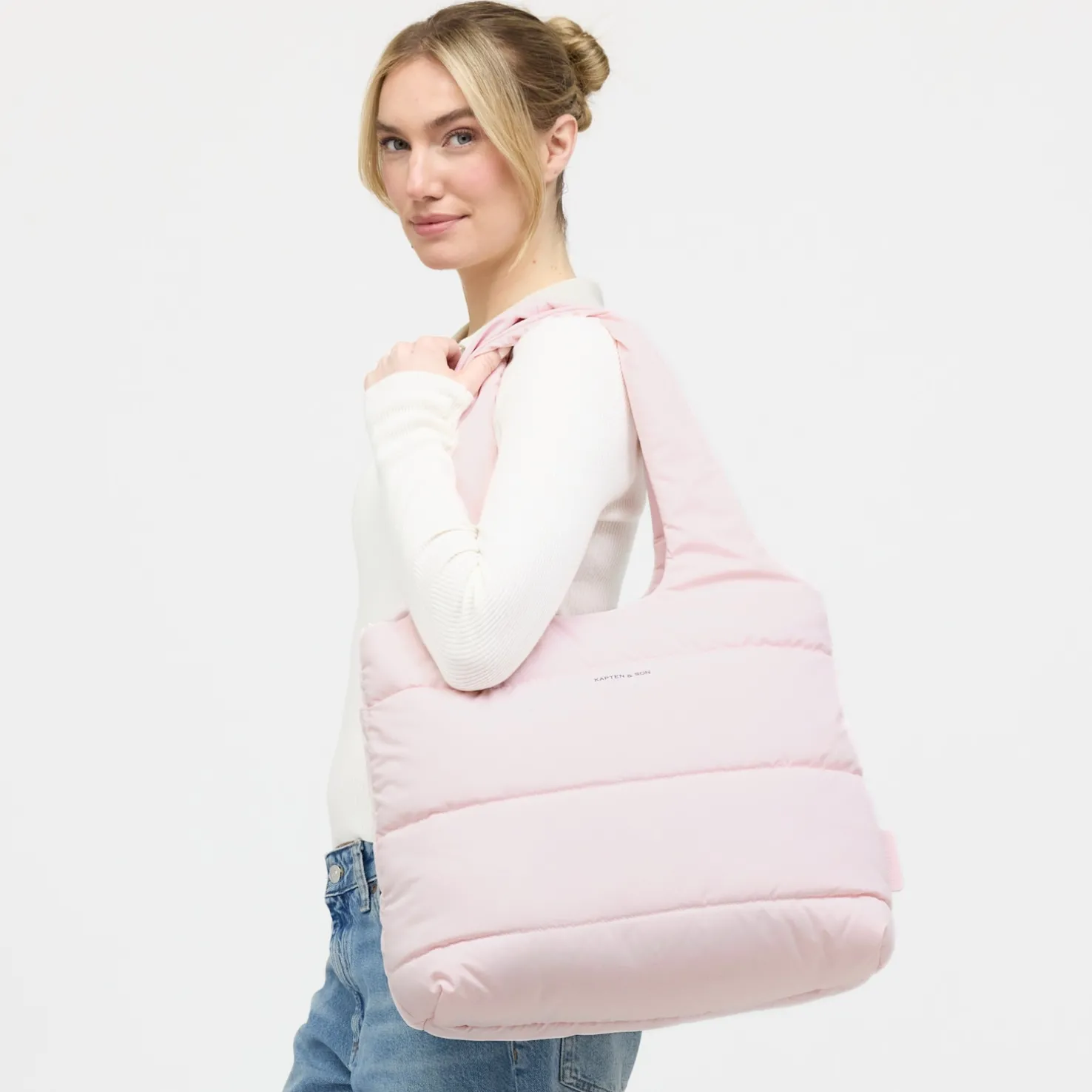 Skara Cloud Shopper Soft Pink