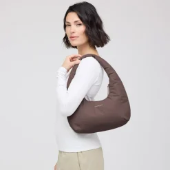 Skara Cloud Shoulder Chocolate Brown