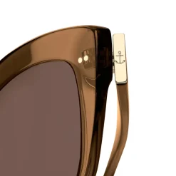 Sofia Transparent Caramel Brown