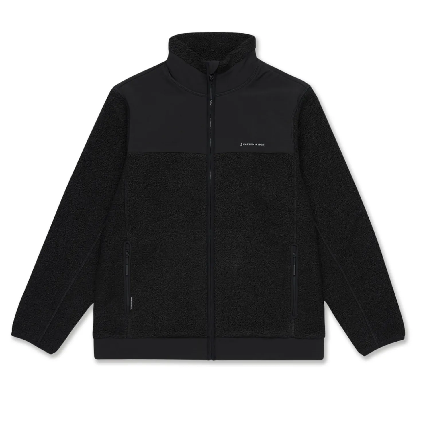 Teddy Fleece Jacket Midnight Black