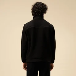 Teddy Fleece Jacket Midnight Black