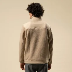 Teddy Fleece Jacket Sandstone