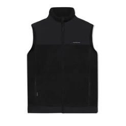 Teddy Fleece Vest All Black