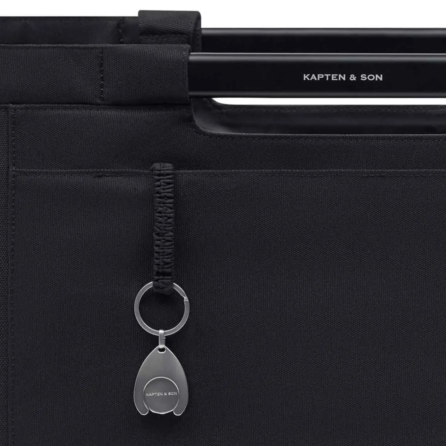 Vaasa Shopping Basket All Black