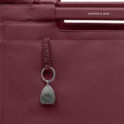 Vaasa Shopping Basket Burgundy