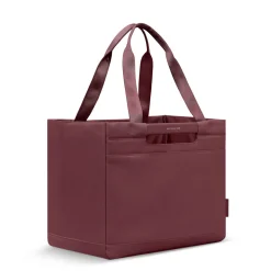 Vaasa Shopping Basket Burgundy