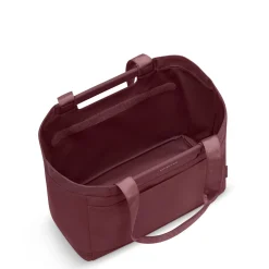 Vaasa Shopping Basket Burgundy