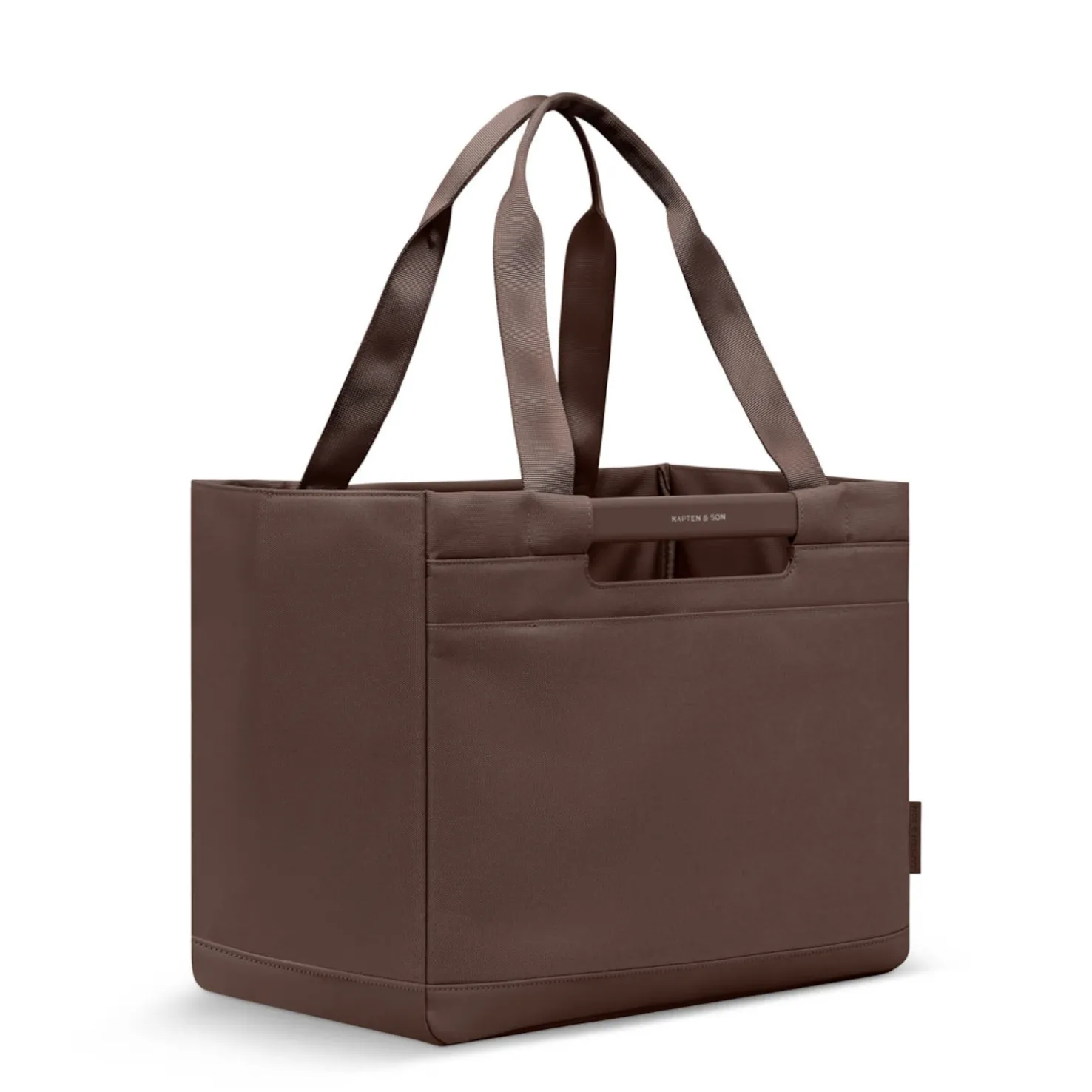 Vaasa Shopping Basket Chocolate Brown