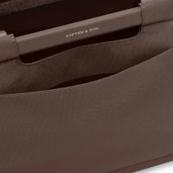 Vaasa Shopping Basket Chocolate Brown