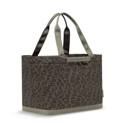 Vaasa Shopping Basket Leo Dark Brown