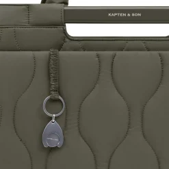 Vaasa Shopping Basket Quilted Khaki