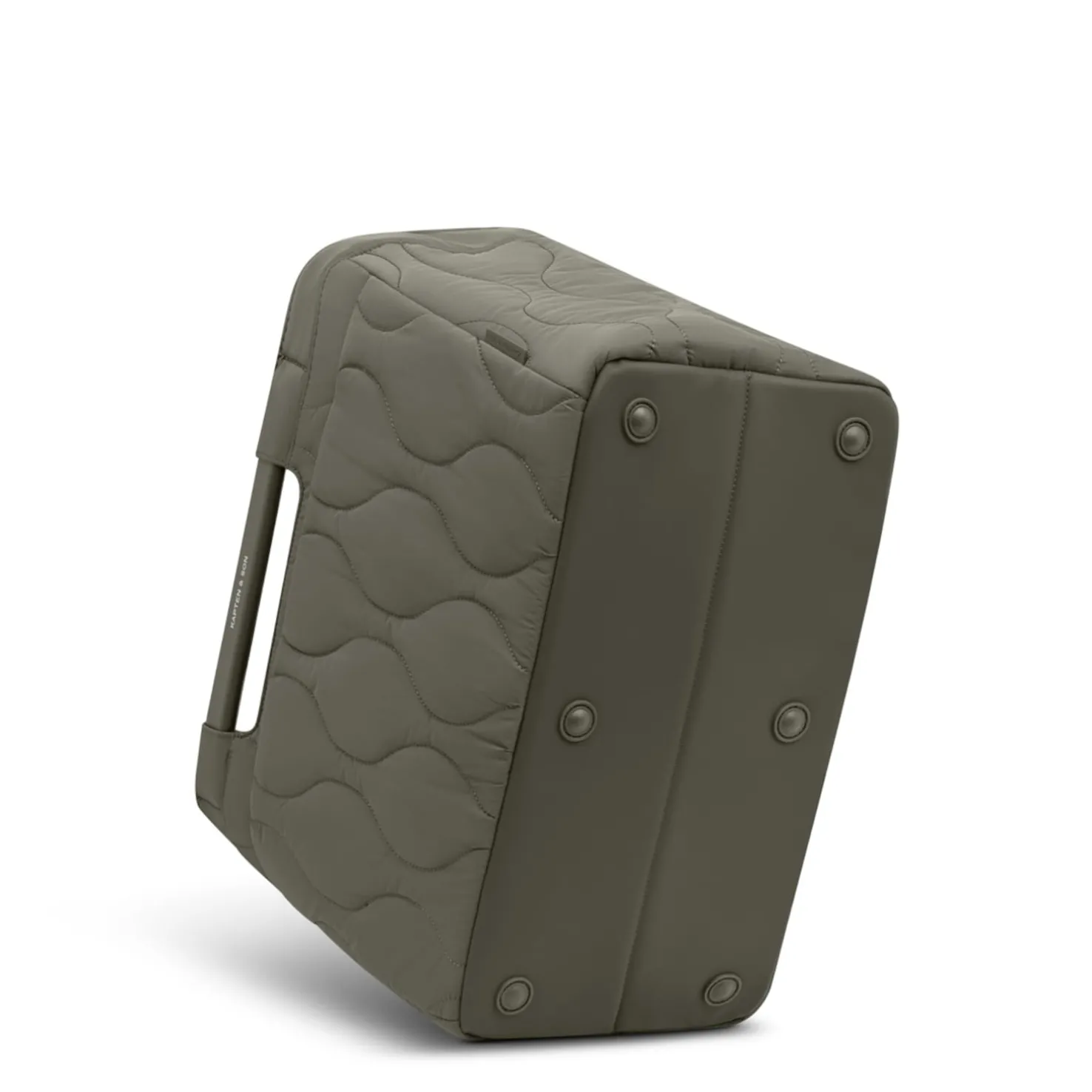Vaasa Shopping Basket Quilted Khaki