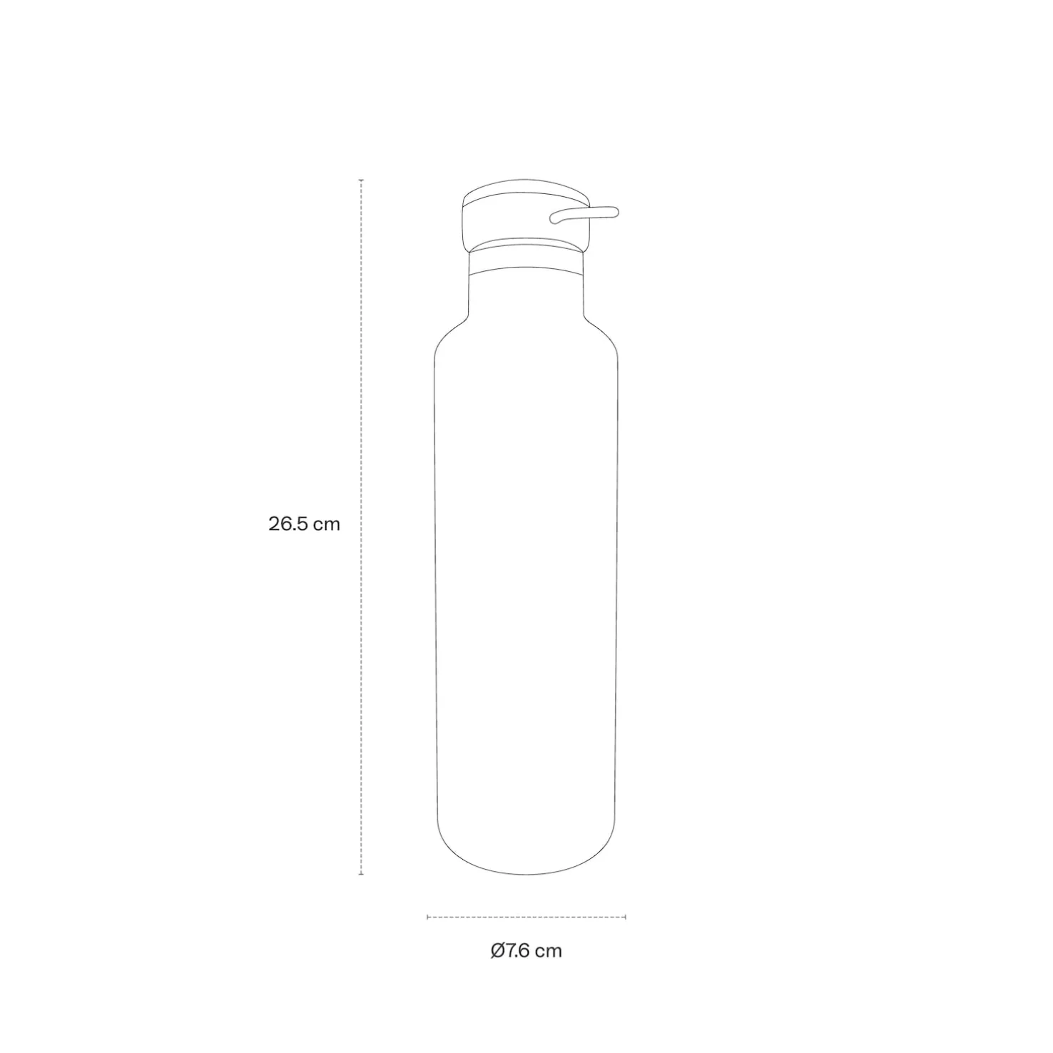Water Bottle Muted Sage