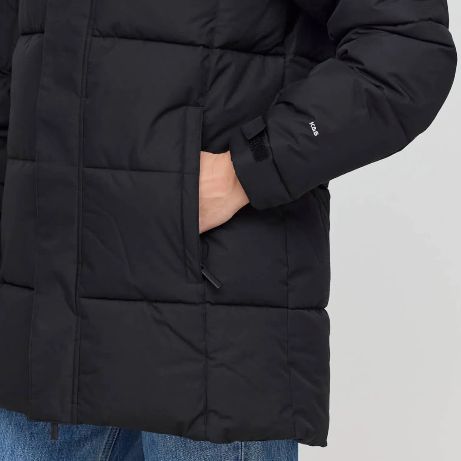 Winter Puffer Jacket All Black
