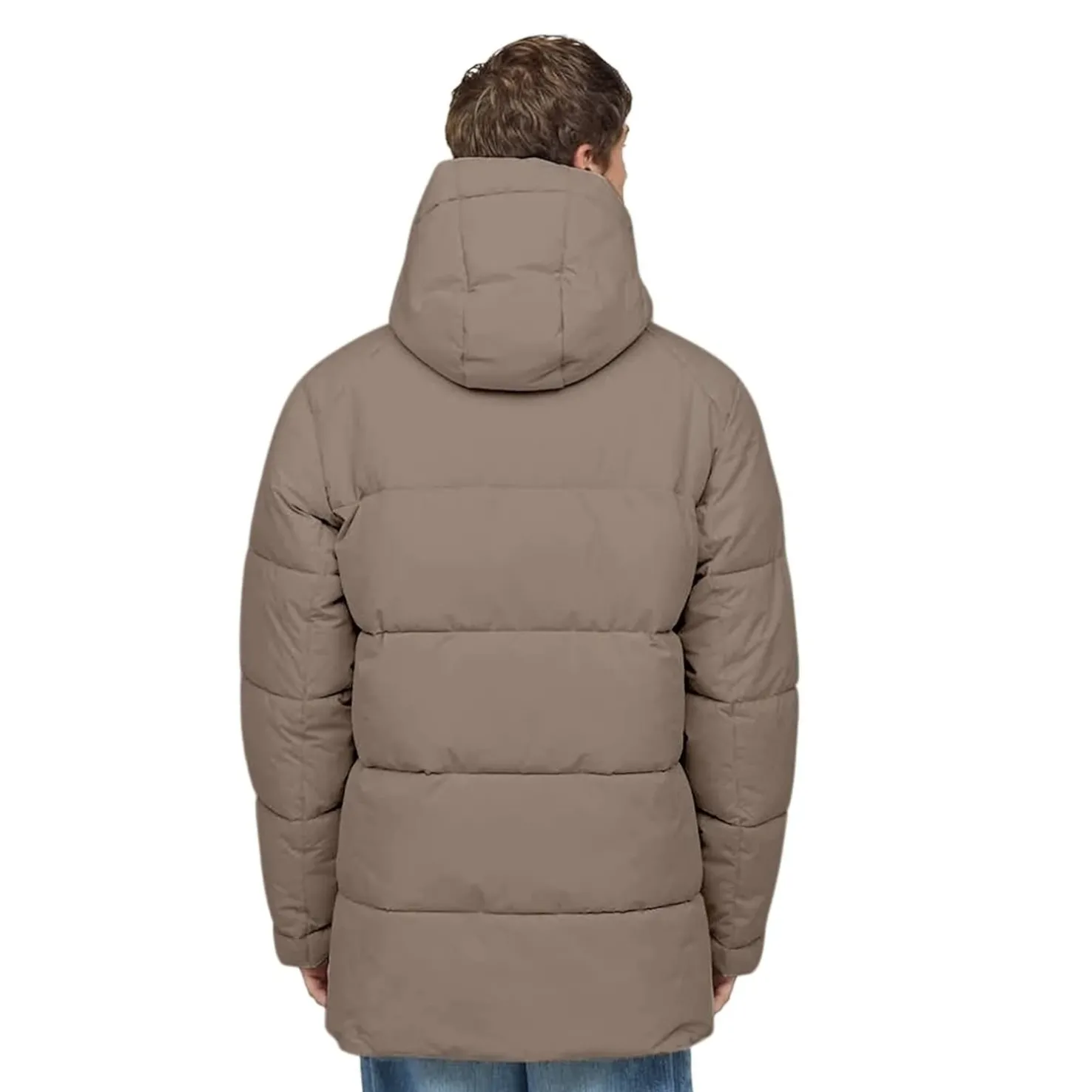 Winter Puffer Jacket Taupe
