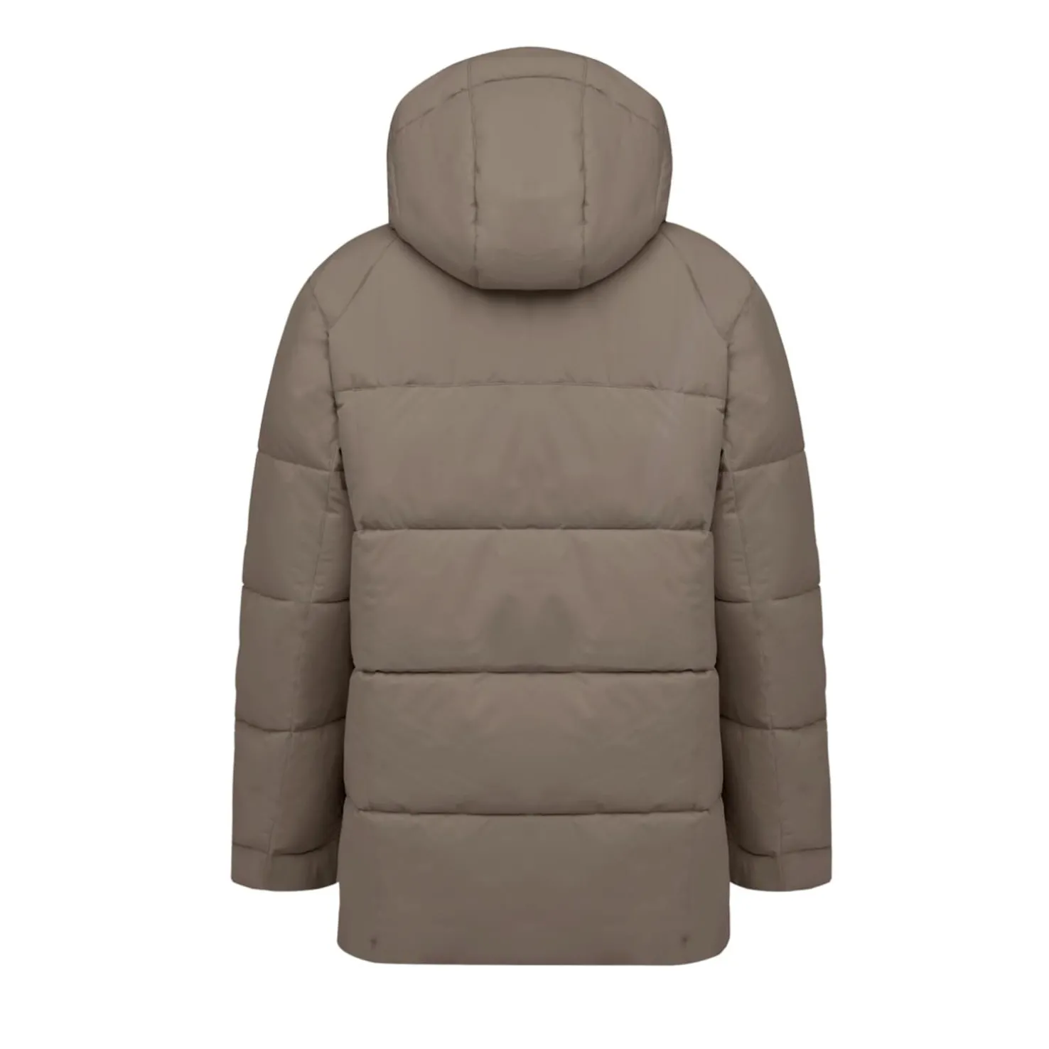 Winter Puffer Jacket Taupe
