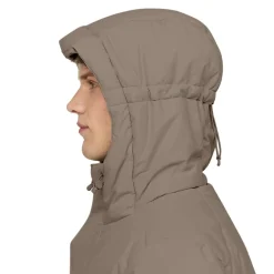 Winter Puffer Jacket Taupe