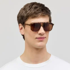 Zurich Oversize Havana Tortoise Brown